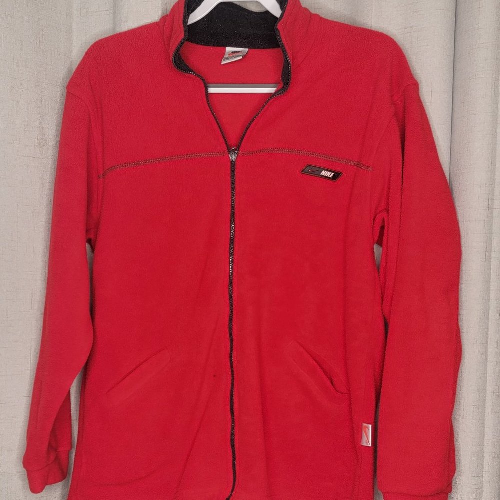 Nike mens Fleece Zip-up size Medium
